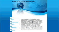 Desktop Screenshot of boltoninvestigations.com